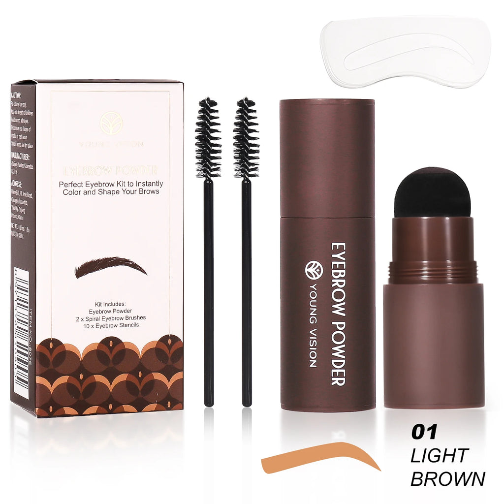 BrowNova™ Eyebrow Stamp Kit — Perfect Brows in 3 Seconds