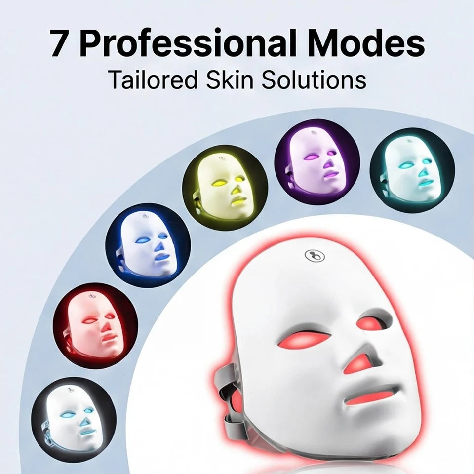 BrowNova Glow LED Face Mask — 7-Color Light Therapy